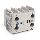 100-KFA11E - Allen-Bradley 2-Pole Auxiliary Contact Front Mounting Screw Terminals UL CE CUL Certified - Essential Electric Supply