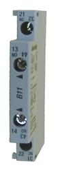100-SB11 - Allen-Bradley 2 Pole Side Mounted Auxiliary Contact Block with 1 NO 1 NC Contacts - Essential Electric Supply