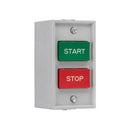 10250H5200 - Eaton 30.5 mm Heavy-Duty Assembled Control Station, NEMA 1, Red Flush Pushbutton, Surface Mount, 2 Elements - Essential Electric Supply