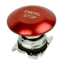 10250T17213-3 - Eaton 30.5mm Heavy-Duty 65mm Jumbo Mushroom Pushbutton, Red, Momentary, 2NC, NEMA 3/3R/4/4X/12/13 - Essential Electric Supply