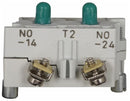 10250T2 - Cutler Hammer 30.5mm 2NO Heavy Duty Contact Block 10A 600VAC - Essential Electric Supply