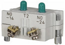 10250T2 - Cutler Hammer 30.5mm 2NO Heavy Duty Contact Block 10A 600VAC - Essential Electric Supply