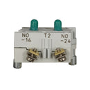 10250T2C - Eaton 10250T Series 30.5mm Heavy-Duty Pushbutton Contact Block 2NO Amber 5-10A 600VAC - Essential Electric Supply