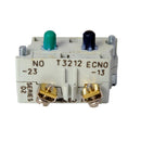 10250T57CP Eaton 30.5mm Heavy-Duty Contact Block (1NC-1NO, Finger-Proof) - Essential Electric Supply