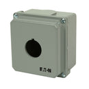 10250TN11 - Cutler Hammer 30.5mm 1-Hole Pushbutton Enclosure NEMA 4/4X/12/13 Surface Mount Die-Cast Steel - Essential Electric Supply