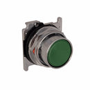 10250T103 - Cutler Hammer 30.5mm Heavy-Duty Flush Momentary Pushbutton, Green, Watertight/Oiltight, NEMA 3/4/12/13 - Essential Electric Supply