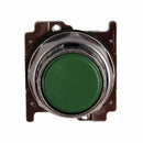 10250T103 - Cutler Hammer 30.5mm Heavy-Duty Flush Momentary Pushbutton, Green, Watertight/Oiltight, NEMA 3/4/12/13 - Essential Electric Supply