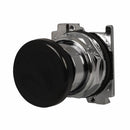 10250T121 - Cutler Hammer 10250T Series Mushroom Pushbutton, Heavy Duty, 40mm, NEMA 3R, 4, 4X, 12, 13, Momentary, Black Actuator, Chrome Bezel - Essential Electric Supply