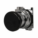 10250T121 - Cutler Hammer 10250T Series Mushroom Pushbutton, Heavy Duty, 40mm, NEMA 3R, 4, 4X, 12, 13, Momentary, Black Actuator, Chrome Bezel - Essential Electric Supply