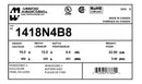 1418N4B8 - Hammond Mfg Circuit Breaker  Enclosure - Essential Electric Supply