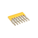 1492CJK55 - Allen-Bradley Center Jumper, Plug In Type, 5 mm Center to Center, 5 Pole, Yellow, Motor Control Accessory - Essential Electric Supply