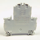 1492JD4C - Allen-Bradley 28 Amp 600V Double Level Terminal Block, Screw Connection, 35mm DIN Rail Mount - Essential Electric Supply