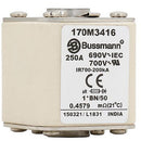 170M3416 Bussmannn  Low Voltage Fuse
 690V  250A Fuse - Essential Electric Supply