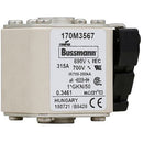 170M3567 Bussmannn  Medium Voltage Fuse 700V  315A Fuse - Essential Electric Supply