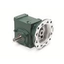 17Q50L56 - ABB Tigear-2 Right Angle Worm Gear Speed Reducer 50:1 Ratio 0.51 HP Quill Input Left Solid Output Shaft - Essential Electric Supply