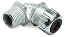 2269 Thomas & Betts Liquid Tight Angle Cord Connector Zinc-Plated Malleable Iron 1/2-Inch Trade Size 90Âº Angle - Essential Electric Supply