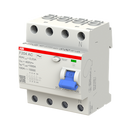 2CSF204001R1400 - ABB F200 Series 4P 40A 30mA AC Type Residual Current Circuit Breaker (RCCB) - Essential Electric Supply