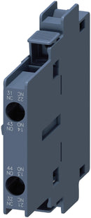 3RH1921-1DA11 - Siemens SIRIUS 2-Pole Lateral Auxiliary Switch Block 230 VAC 6 A 1NO-1NC Screw Terminal - Essential Electric Supply