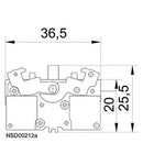 3SB3400-0B - Siemens 3SB Series Motor Control Contact Block 1 NO Screw Terminal Front Mount - Essential Electric Supply