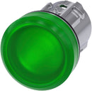 SIE 3SU10516AA400AA0; 22MM ROUND GRN LEN - Essential Electric Supply