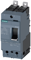 3VA4170-6ED24-0AA0 - Siemens 70A 600V 2 Pole Molded Case Circuit Breaker 65kA Interrupt Rating TM210 Trip Unit - Essential Electric Supply