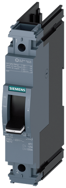 3VA5120-6ED11-0AA0 - Siemens 20A 600V 1-Pole Molded Case Circuit Breaker, 3VA5 Frame, 50kA Interrupt, DIN Rail Mount - Essential Electric Supply