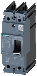 3VA5195-4ED21-0AA0 - Siemens 15A 2-Pole 480VAC Molded Case Circuit Breaker, 3VA5 Frame, 25kA Interrupt, Thermal Magnetic Trip, DIN Rail Mount, UL 489, HACR - Essential Electric Supply