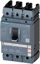 3VA5225-0BB31-0AA0 - Siemens 250A 600V 3-Pole Molded Case Circuit Breaker, 3VA52 Frame, 65kA Interrupt, Feed-Thru, Thermal/Magnetic Trip, UL Listed - Essential Electric Supply
