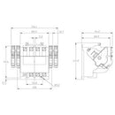 40DP32AA - Siemens 27 Amp 600V 3-Pole Non-Reversing NEMA Size 1 Contactor with Dual Voltage Coil - Essential Electric Supply