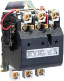 40JG32AA - Siemens 135A 600V 3 Pole NEMA Size 4 Non-Reversing Contactor, Open, 3 Phase, 110-120/220-240VAC Coil, Class 40, No Auxiliary Contacts - Essential Electric Supply