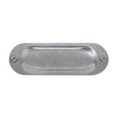 490 - Appleton 1-1/4" Form 9 Stamped Aluminum Blank Cover, UL 514A/B, CSA C22.2, NEMA 3R - Essential Electric Supply