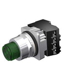 52PA6E3A - Siemens Motor Control Pilot Light 120VAC Green Lens - Essential Electric Supply
