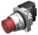 52PL4M2 Siemens Control Circuit Component Pilot Device with Red LED Lens, 120V - Essential Electric Supply