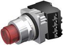 SIE 52PT6M2A; 120V RED RSTR PB - Essential Electric Supply