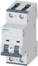 5SY4-206-7 - Siemens Feed-Thru 400V 6A 2 pole circuit breaker 6kA@400V - Essential Electric Supply