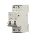 5SY4206-7 - Siemens Feed-Thru 400V 6A 2 pole circuit breaker 10kA@400V - Essential Electric Supply