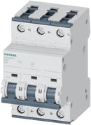 5SY63087 – Siemens 8A 3-Pole Miniature Circuit Breaker, C-Curve, 400V - Essential Electric Supply