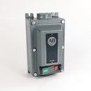 609-AEW - Allen-Bradley 25A 600V 3-Pole Manual Motor Starter NEMA 0 Push Button Operator NEMA 7 & 9 Enclosure - Essential Electric Supply
