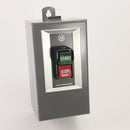 609-BJW - Allen-Bradley NEMA Size 1 Manual Motor Starter 3 Phase Push Button Operator NEMA 12 Enclosure - Essential Electric Supply