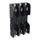 61008R - Ferraz Shawmut Mersen 100A 600V 3 Pole Class R Fuse Block Box Lug Threaded Mount - Essential Electric Supply