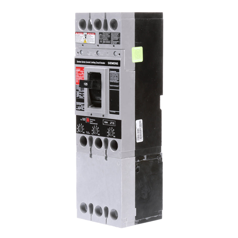 CFD63B125 - SIemens Bolt-On 125 Amp 3 Pole Circuit Breaker - Essential Electric Supply