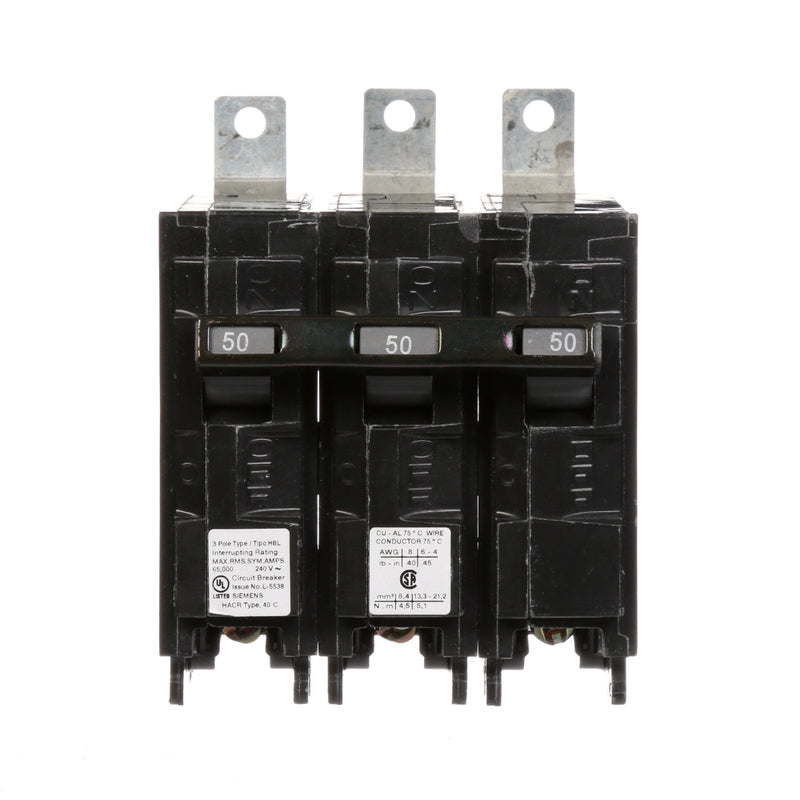 B350HH - SIemens Bolt-On 50 Amp 3 Pole Circuit Breaker - Essential Electric Supply