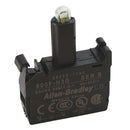 800F-N3G - Allen-Bradley 24V AC/DC Green Integrated LED Latch Mount 22mm Pushbutton - Essential Electric Supply