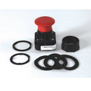 800H-FRXT6A5 - Allen-Bradley 30mm Push-Pull/Twist Release Push Button, 2 NCLB Contacts, Red, 10A, NEMA 4/4X/13 - Essential Electric Supply