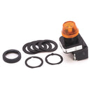 800H-QRH2A - Allen-Bradley 30mm Pilot Light LED Amber 12-130V AC/DC - Essential Electric Supply
