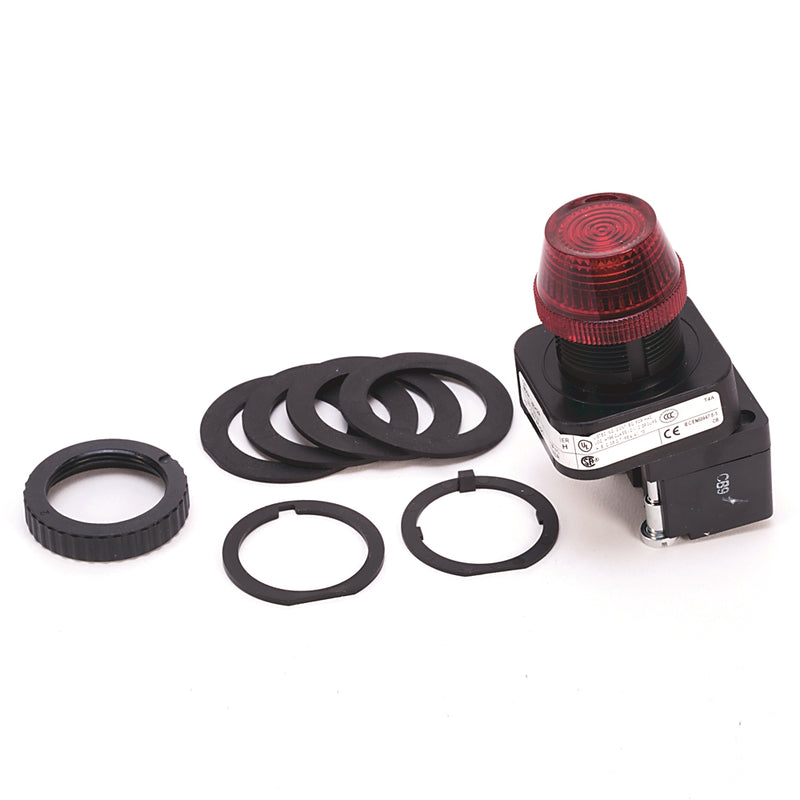 Allen-Bradley 800H-QRH2R Pilot Light for Motor Control Applications ...