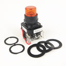 800H-QRT10 - Allen-Bradley 30mm Push-to-Test Pilot Light, 120V AC/DC, No Lens, Type 4/4X/13, 1 NO-1 NC Contacts - Essential Electric Supply
