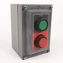 800H2HA4RL - Allen-Bradley Heavy Duty 2-Button Push Button Station, 30mm Flush/Extended Operator, Motor Control - Essential Electric Supply