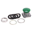 800T-D1 - Allen-Bradley 30 mm Mushroom Head Push Button, NEMA 4/13, Non-Illuminated, Metal Base - Essential Electric Supply