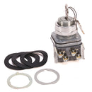 800T-E15A - Allen-Bradley 30 mm Cylinder Lock Push Button, 1 NO 1 NC Contact, Standard Head - Essential Electric Supply